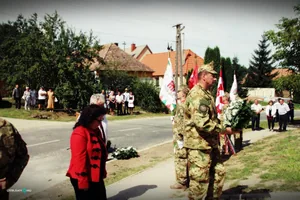 I és II Világháborús Emlékmű átadás. Fotók: Útirány.hu