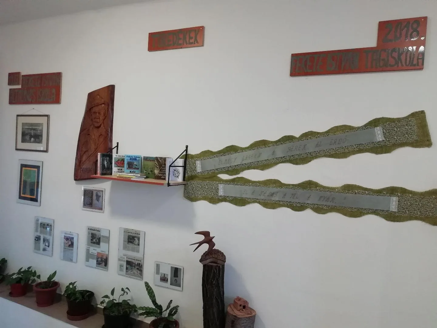 "Emléknap, emlékfal átadás Fekete István tiszteletére" Képek az eseményről