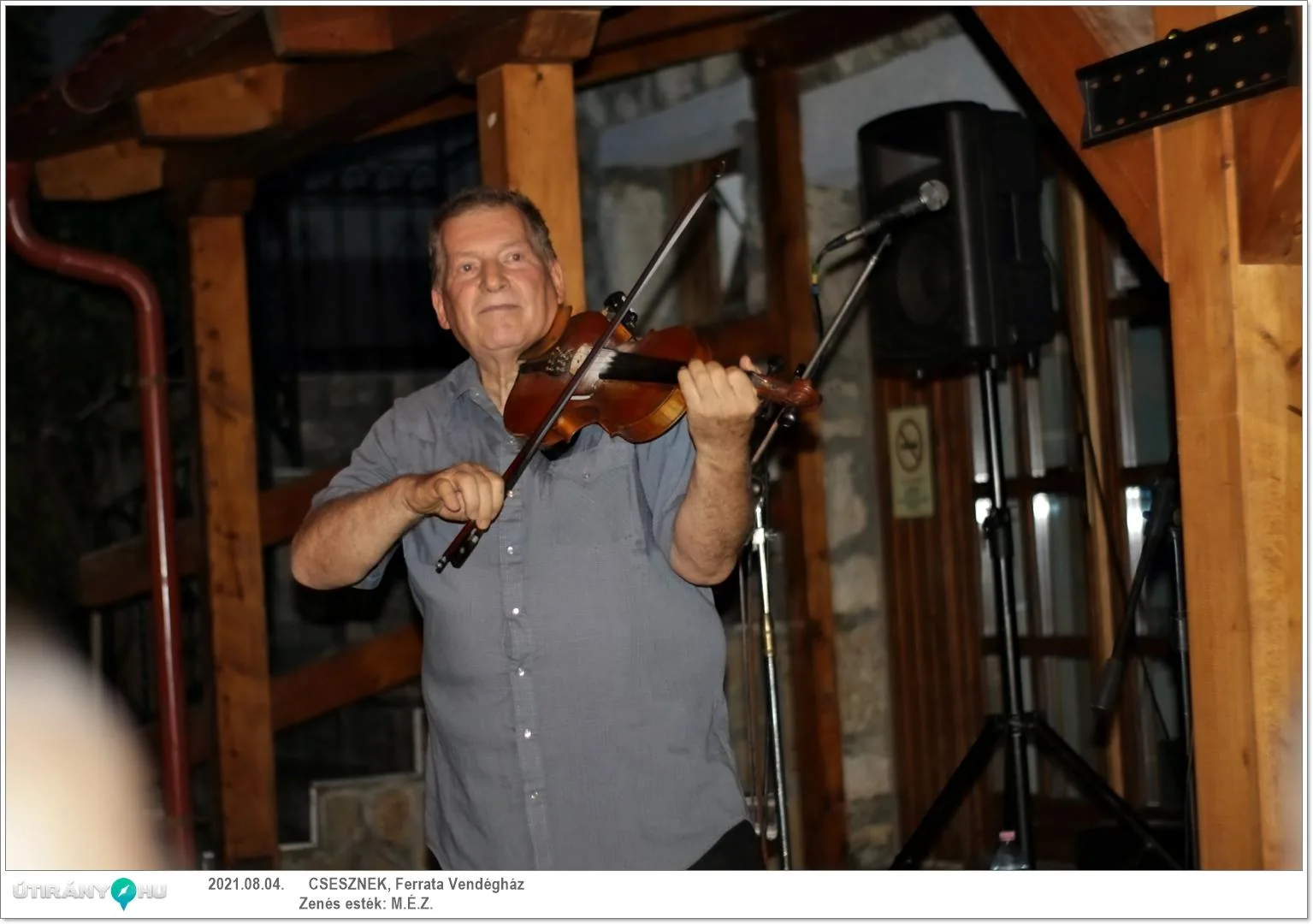 M.É.Z. zenekar és Sápi borkostoló estje