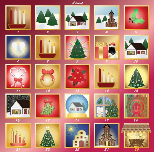 'Világító Adventi Kalendárium program' cikk borítóképe